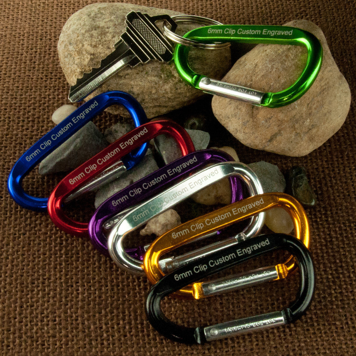 Medium Carabiner with Custom Engraving
