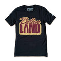 BelieveLand Tower Cleveland Basketball - Mens/Unisex Crew T-Shirt