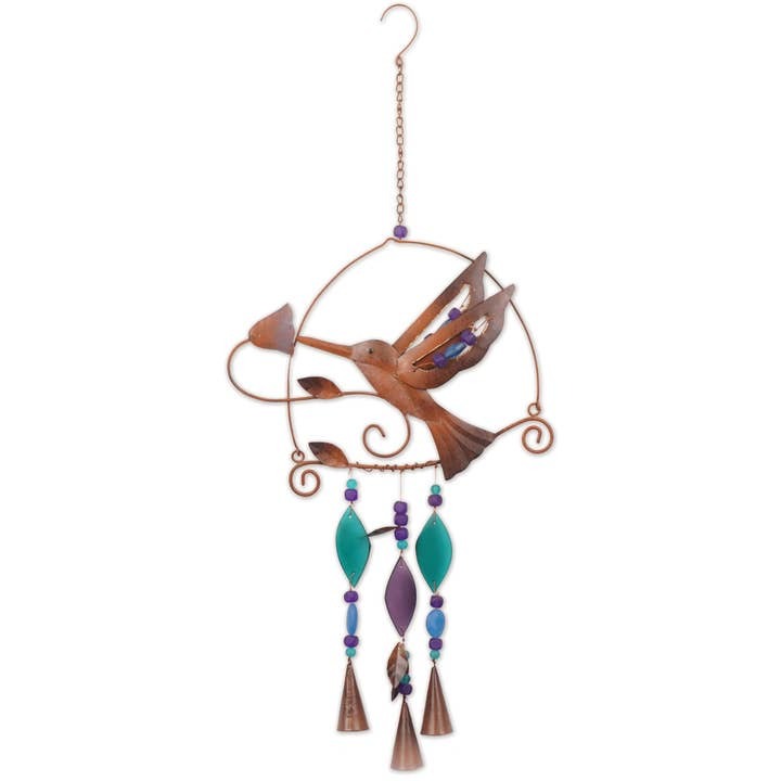 BoHo Hummingbird Wind Chime