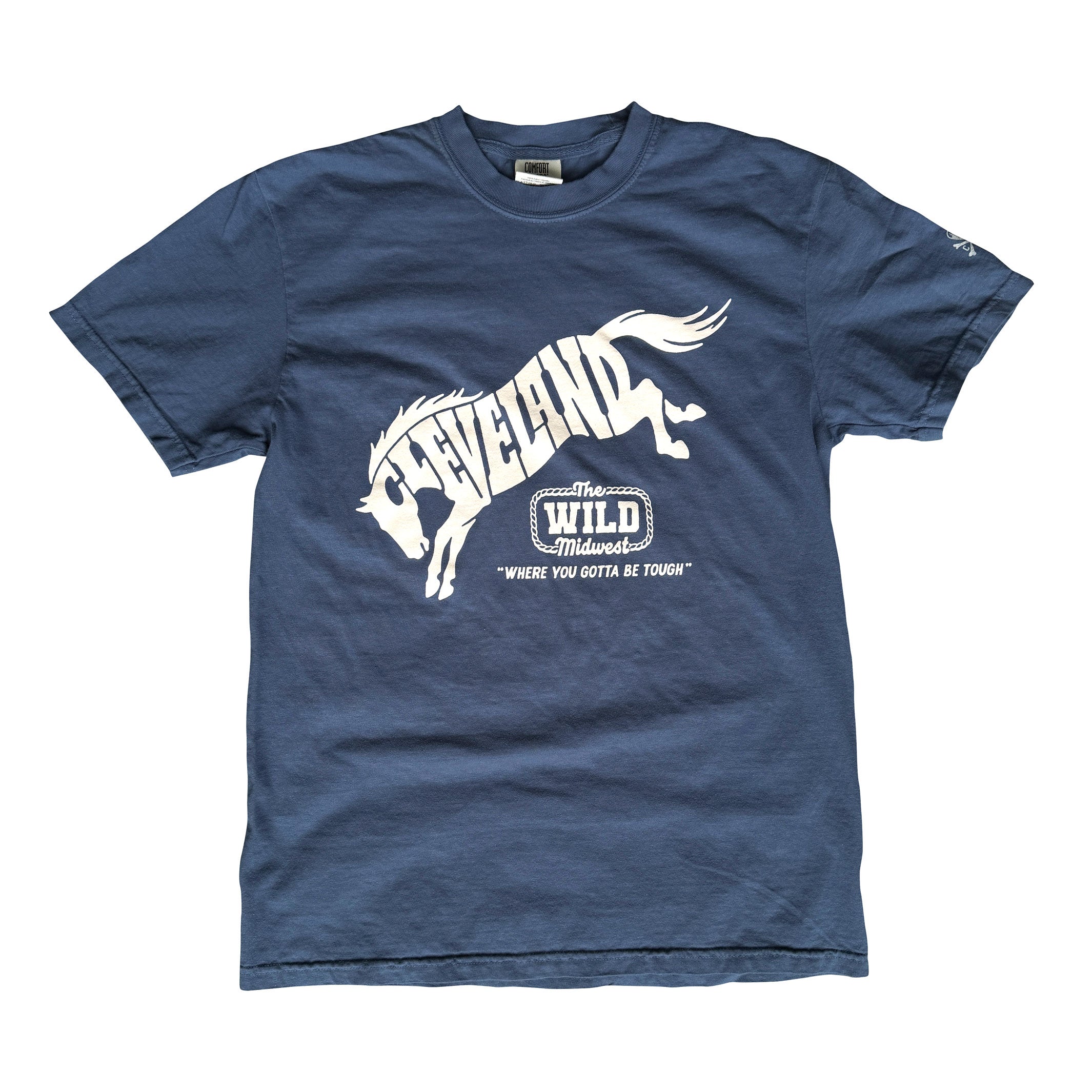 Cleveland Wild Midwest Bronco - Mens/Unisex Crew T-shirt