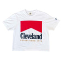 Cleveland Reds - Women's Boxy Crop Crew T-Shirt